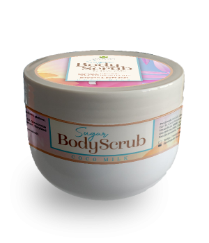 sugar body scrub coco milk